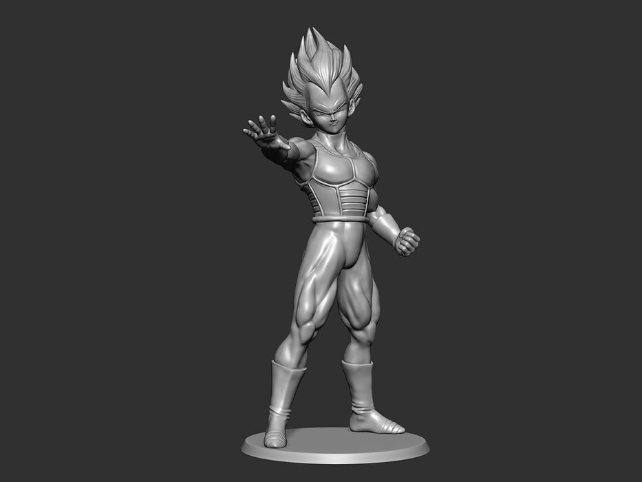 Vejiita Fan Art for 3DPrint STL Model — view 2