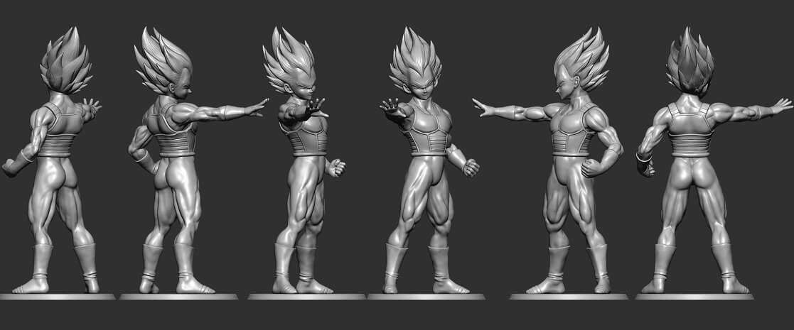 Vejiita Fan Art for 3DPrint STL Model — view 4