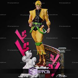 Dio Brando on Stair Sculptures 3D Printing STL Model
