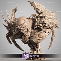 Curse of Spawn Portrait Bust STL Files 3D Model