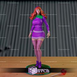 Daphne Adult Scooby Doo 3D Printer Files STL Model