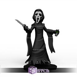 Disney Infinity Style STL Collection - Ghostface 3D Model