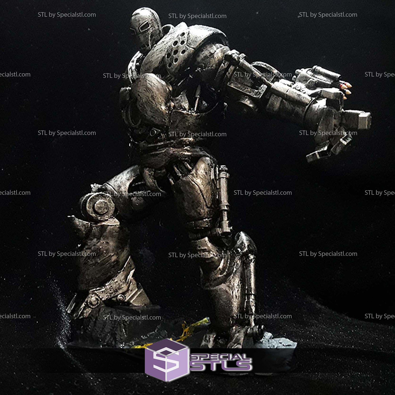 Iron Monger Basic STL Files 3D Model — view 2