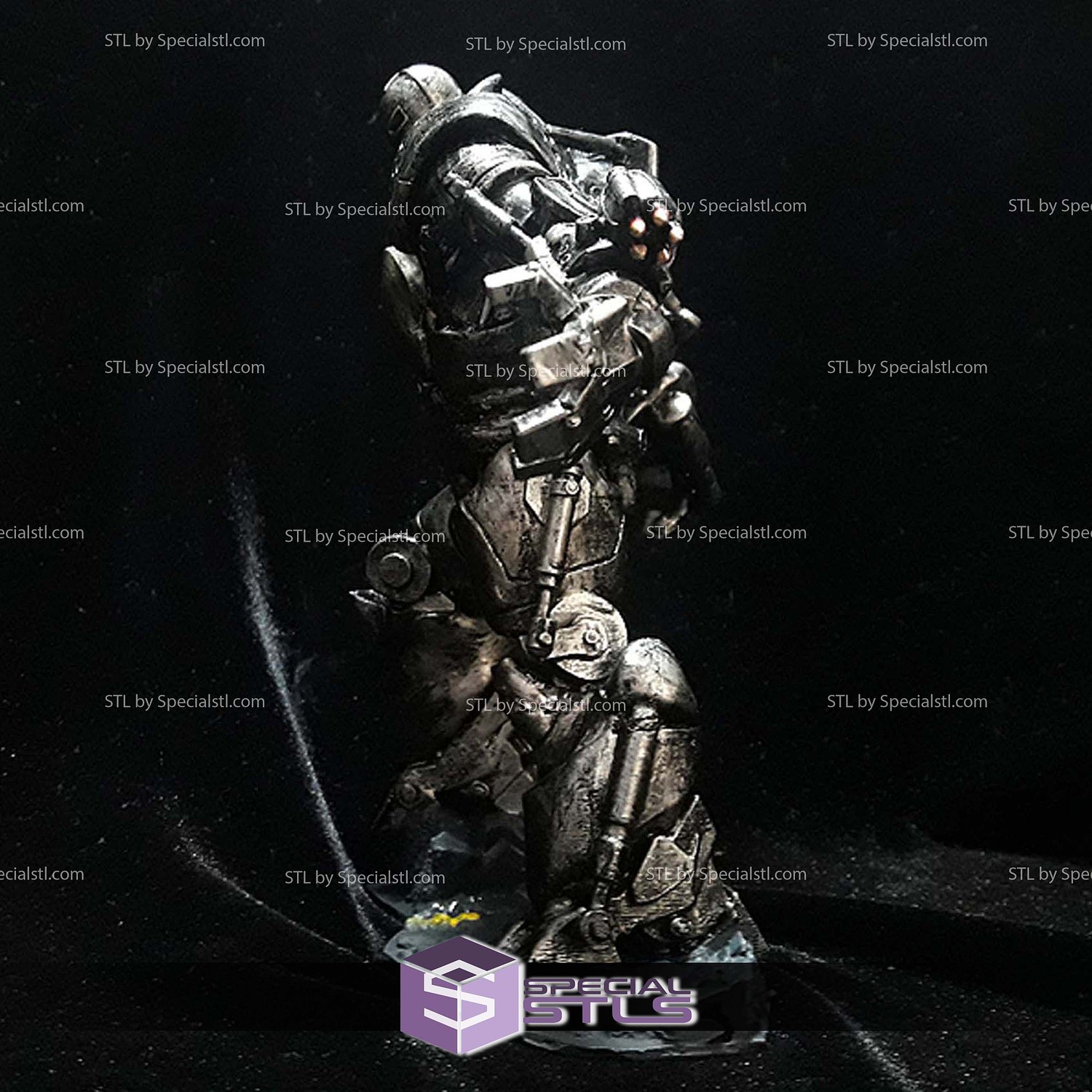 Iron Monger Basic STL Files 3D Model — view 6