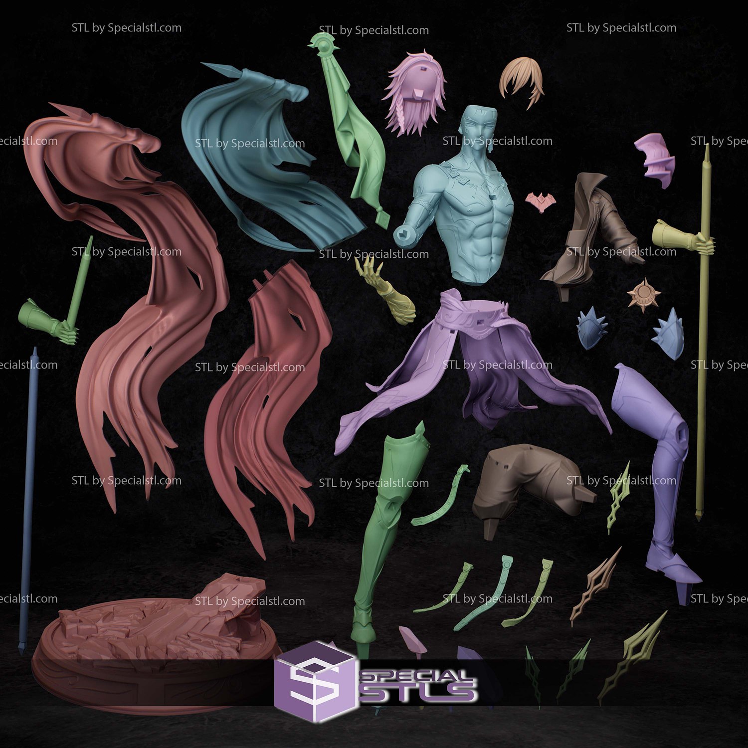Mydei Honkai Star Rail 3D Printer Files STL Model — view 5