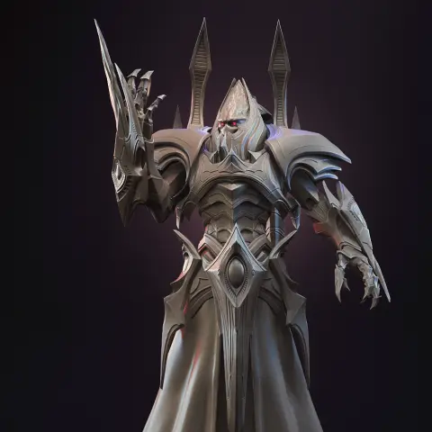 Alarak the Highlord 3D Printer Files | Assembly STL Model