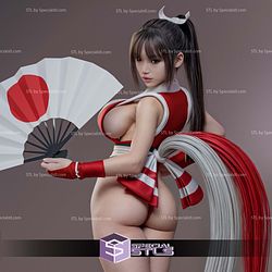 Mai Shiranui Japanese STL Files 3D Model