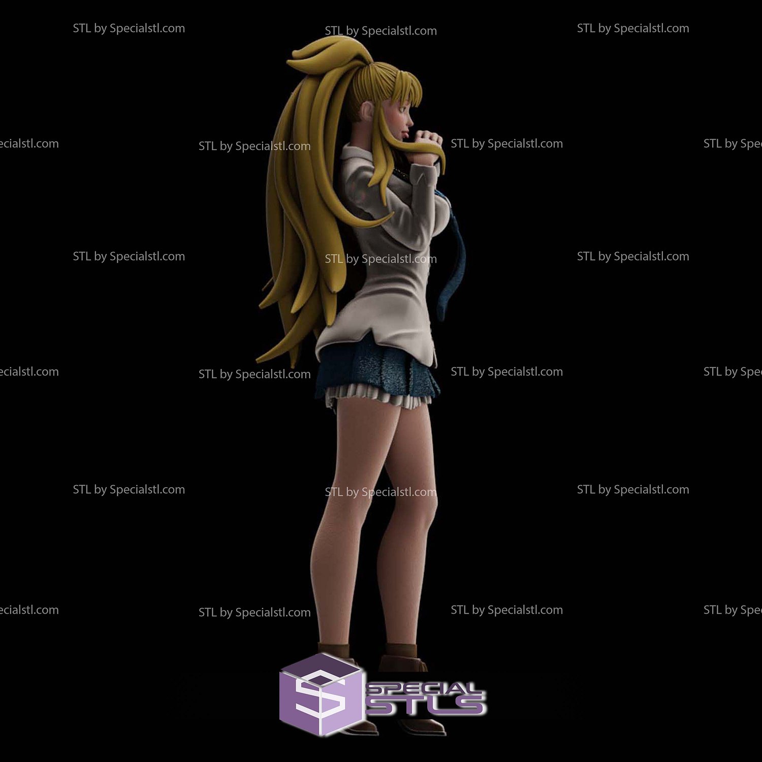 Krystal Hime Novaty 3D Printer Files STL Model — view 8