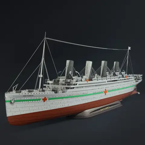 HMHS Britannic Pack 3D Printer Files | Assembly STL Model