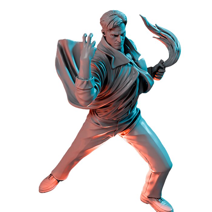 Lung Blazer II - Resin Miniature Figurine 3D STL Model — view 3