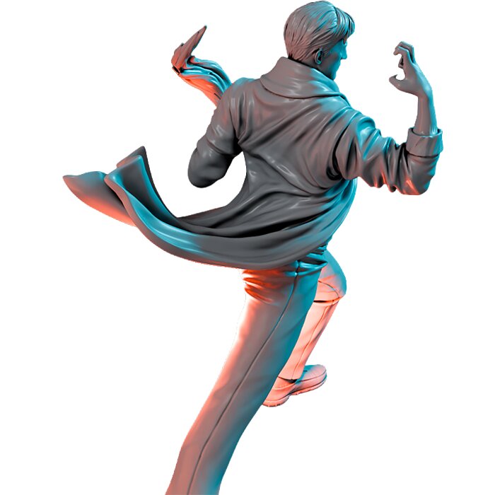 Lung Blazer II - Resin Miniature Figurine 3D STL Model — view 4