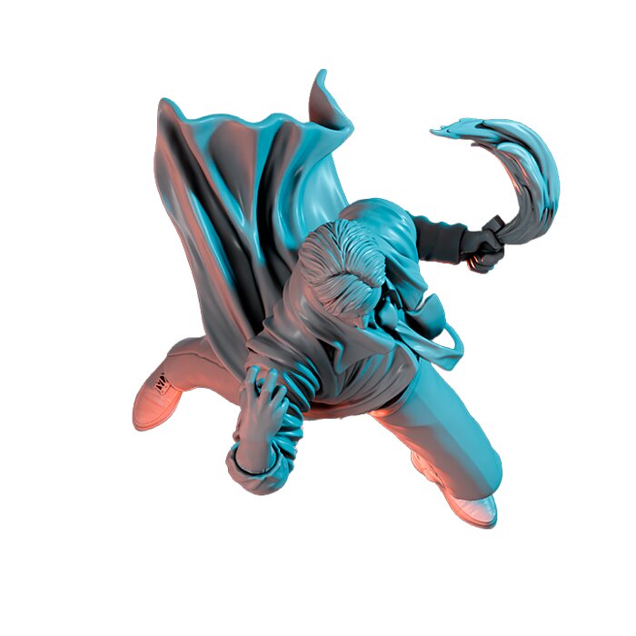 Lung Blazer II - Resin Miniature Figurine 3D STL Model — view 6