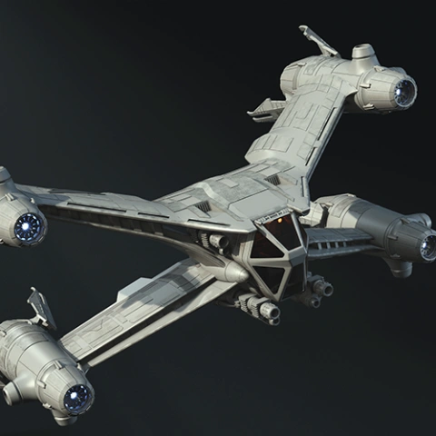 Starfury 3D Printing Model | Assembly STL Model