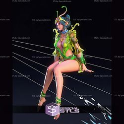 Mantis Summer Skin Marvel Rivals V2 STL Files 3D Model