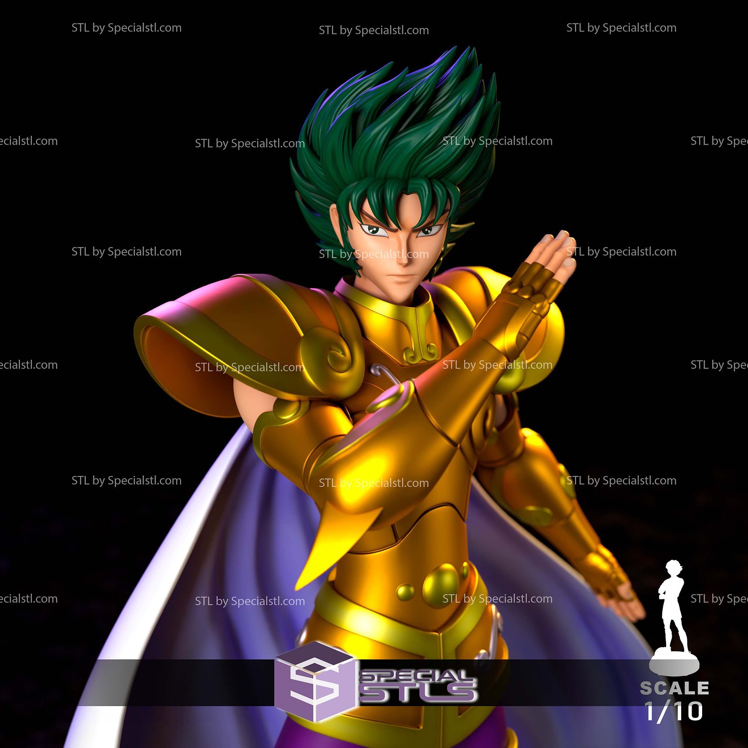 Capricorn Shura 1-10 STL Files 3D Model — view 5
