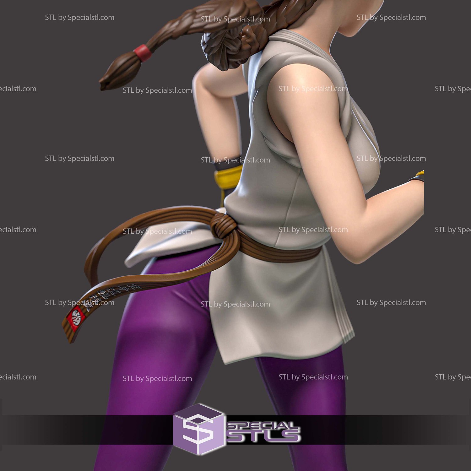 Yuri Sakazaki Posing 3D Printer Files STL Model — view 5