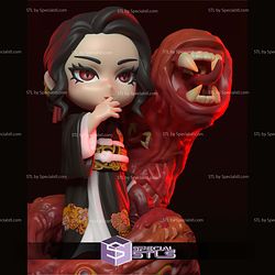 Muzan Chibi Demon Slayer 3D Printer Files STL Model — view 1
