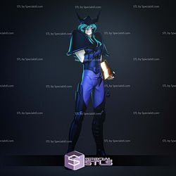 Black Andromeda 1-10 Sculptures 3D Printing STL Model