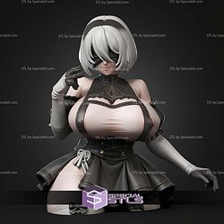 2B Big T Bust STL Files 3D Model