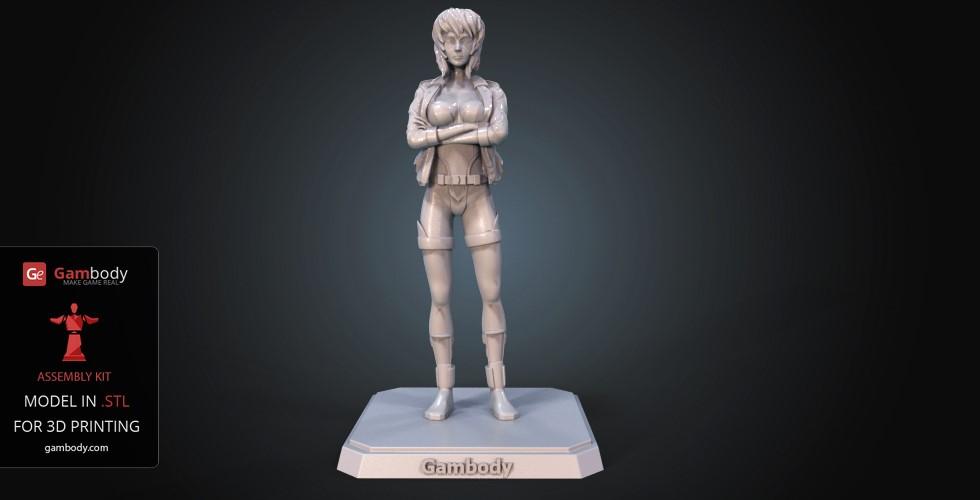 Major Kusanagi 3D Printer Files | Assembly STL Model