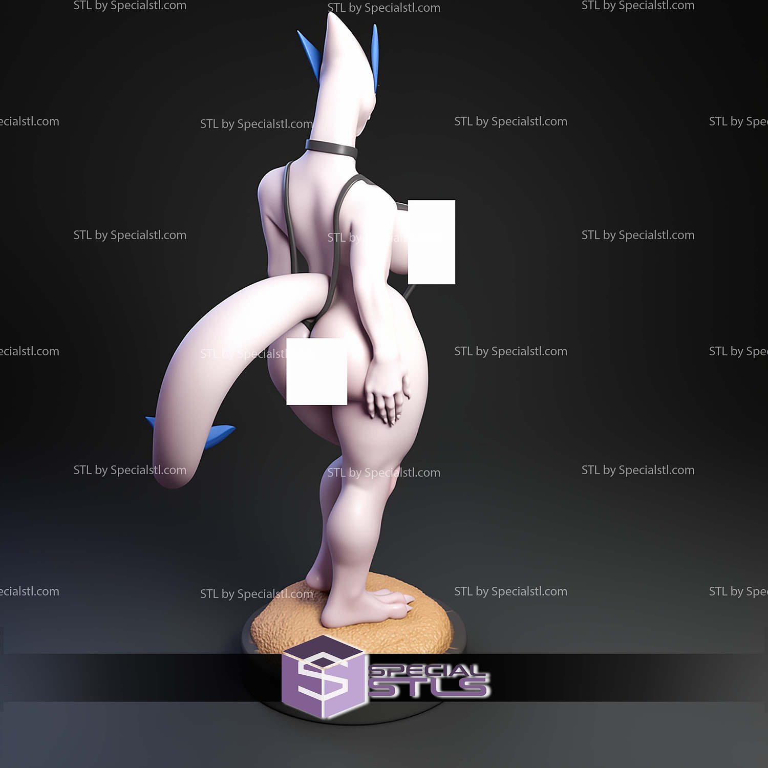 Lugia Alternative STL Files 3D Model — view 2