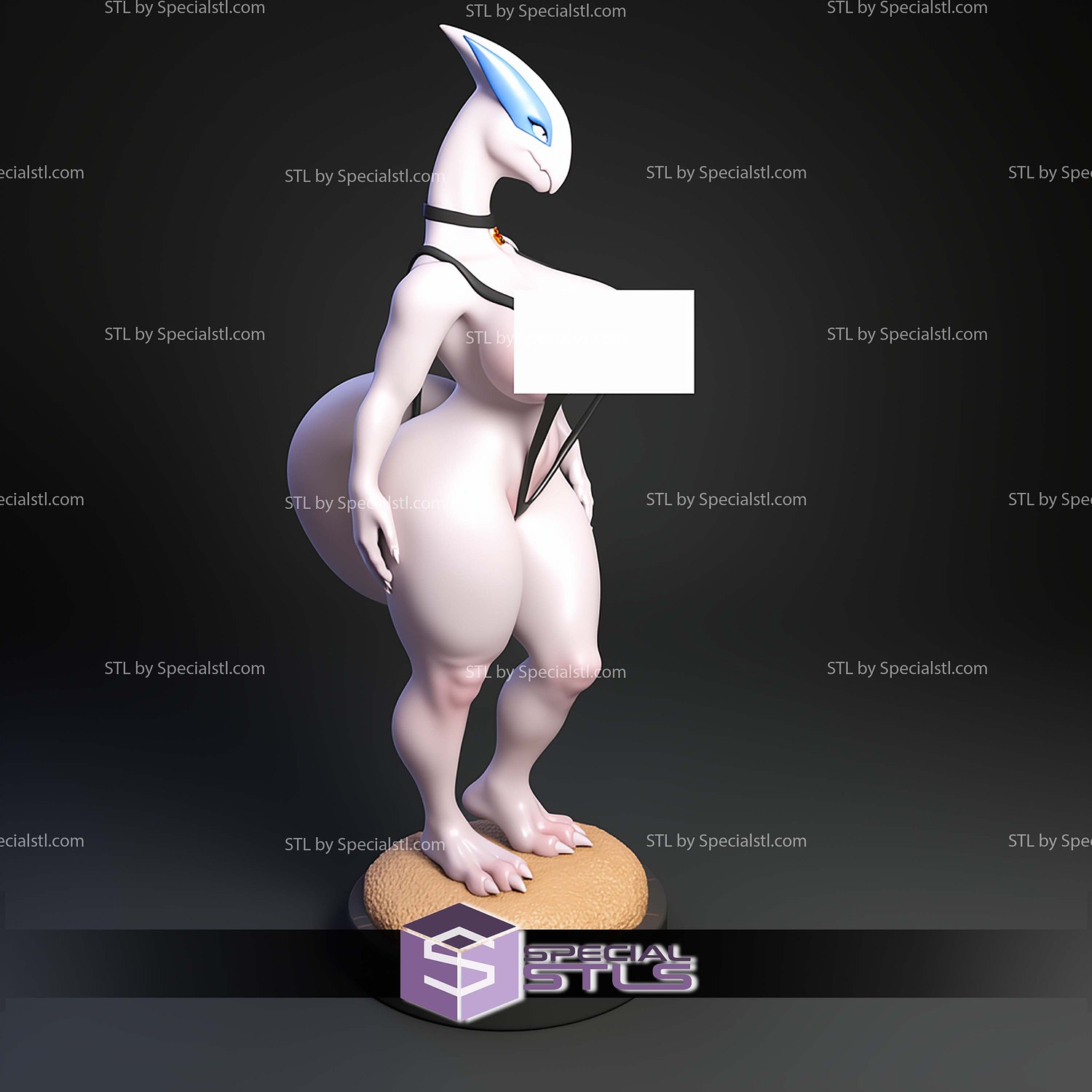 Lugia Alternative STL Files 3D Model — view 3