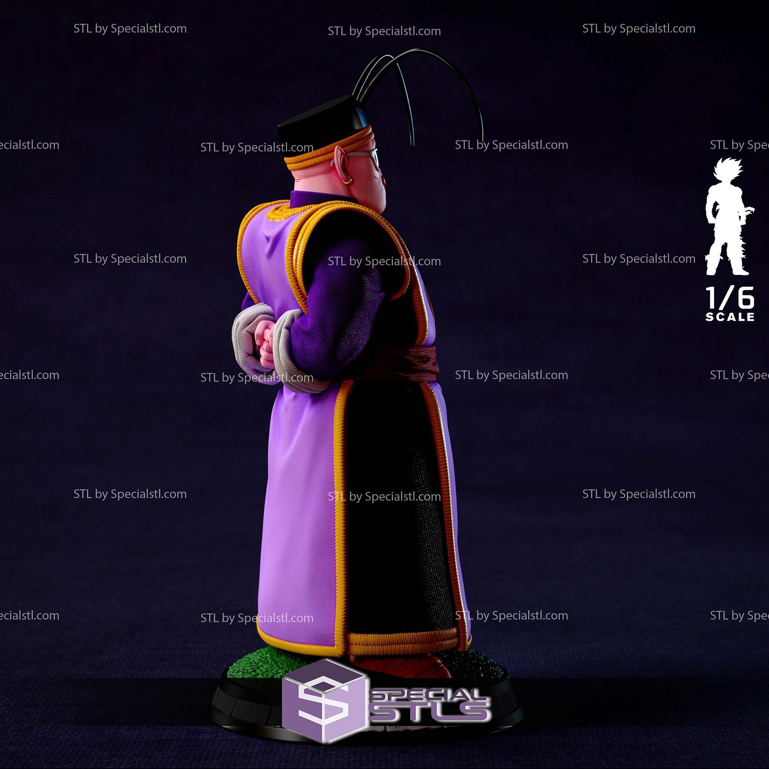 South Kai Dragonball 3D Printer Files STL Model — view 2