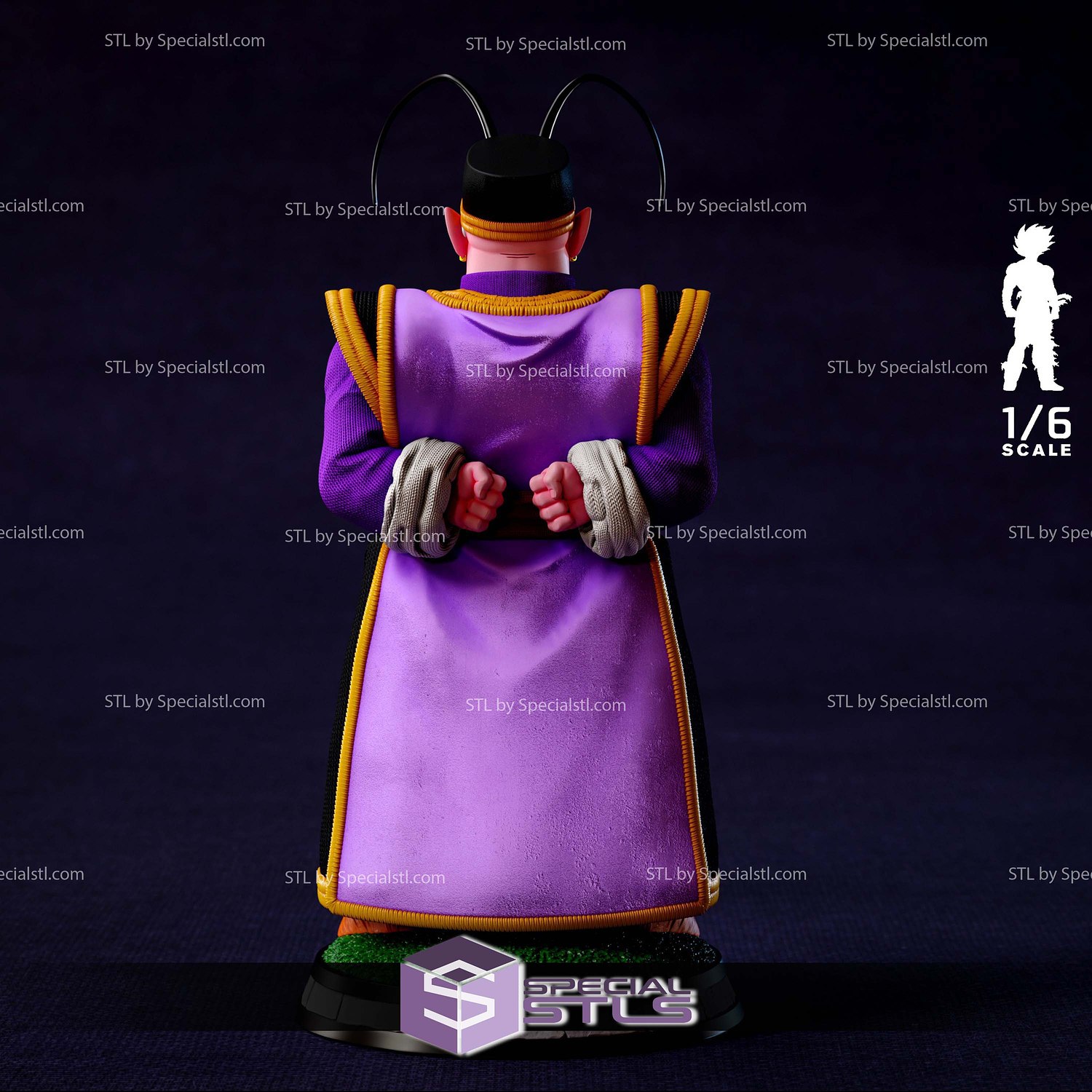 South Kai Dragonball 3D Printer Files STL Model — view 3
