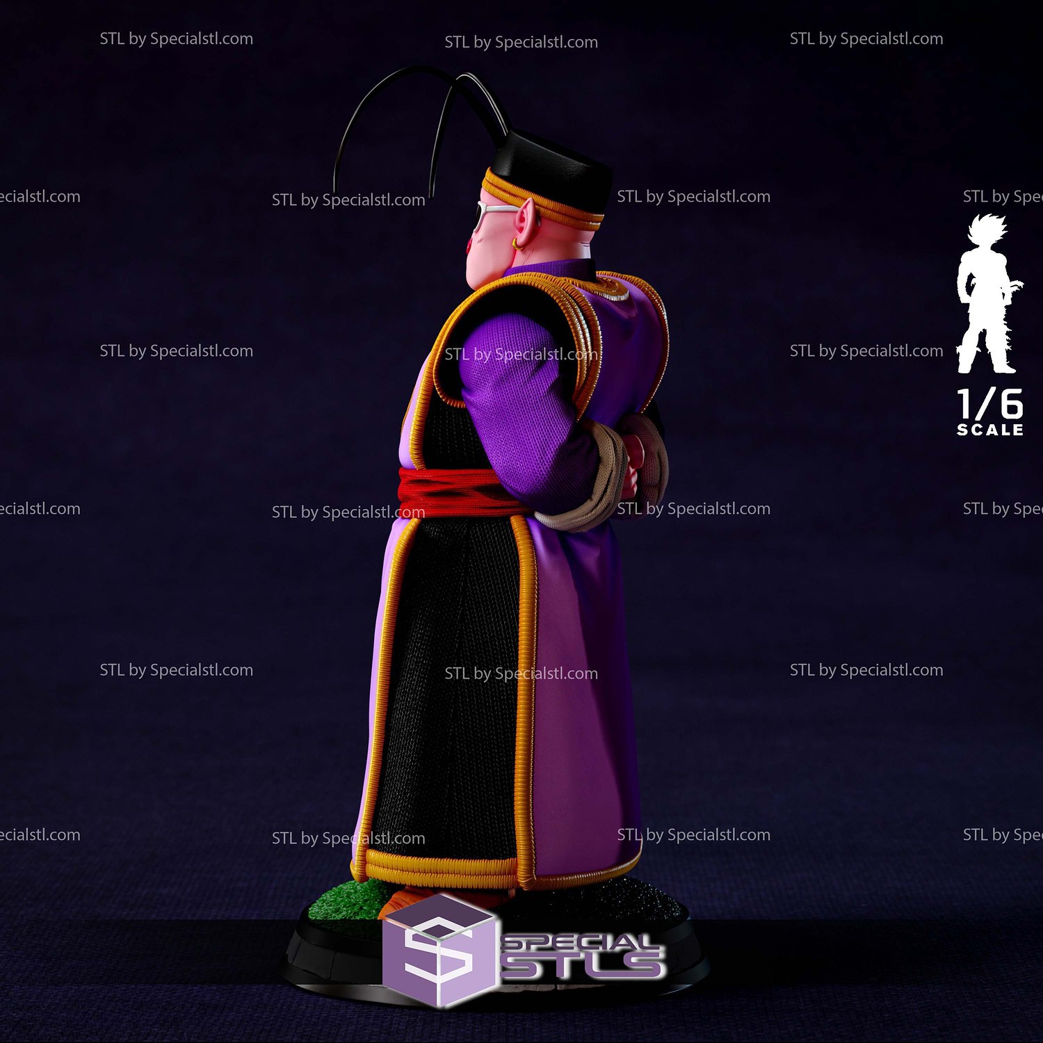 South Kai Dragonball 3D Printer Files STL Model — view 4