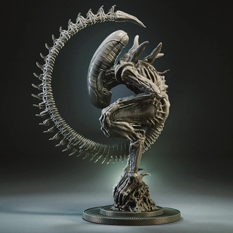 Alien Birth 3D Printer Files | Assembly STL Model