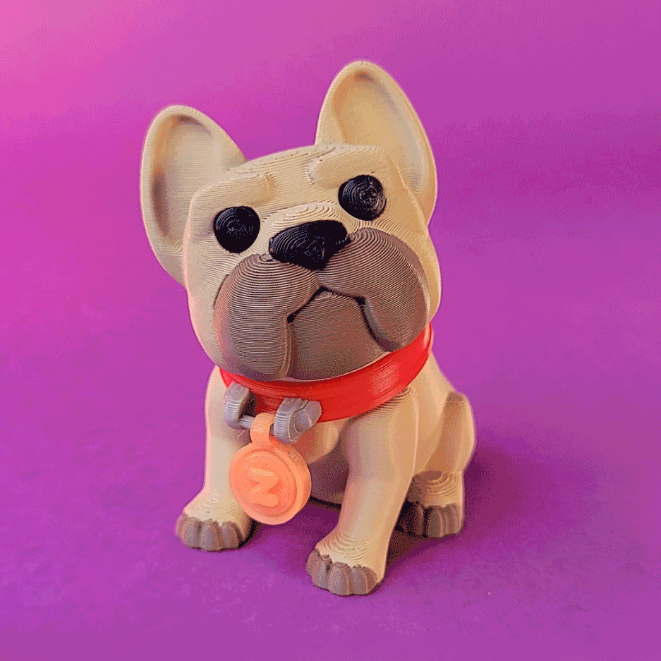 POPOL - The cute little Dog 3D 3MF Model — view 3