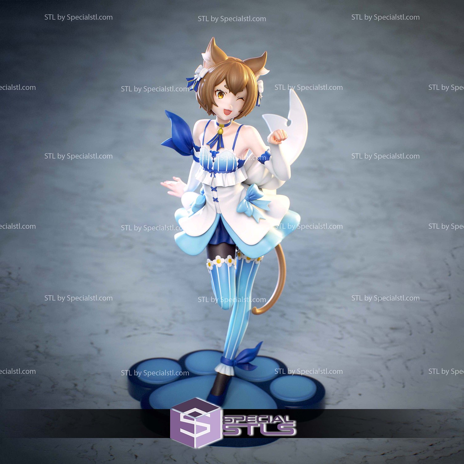 Felix Argyle Re Zero V2 Sculptures 3D Printing STL Model — view 2