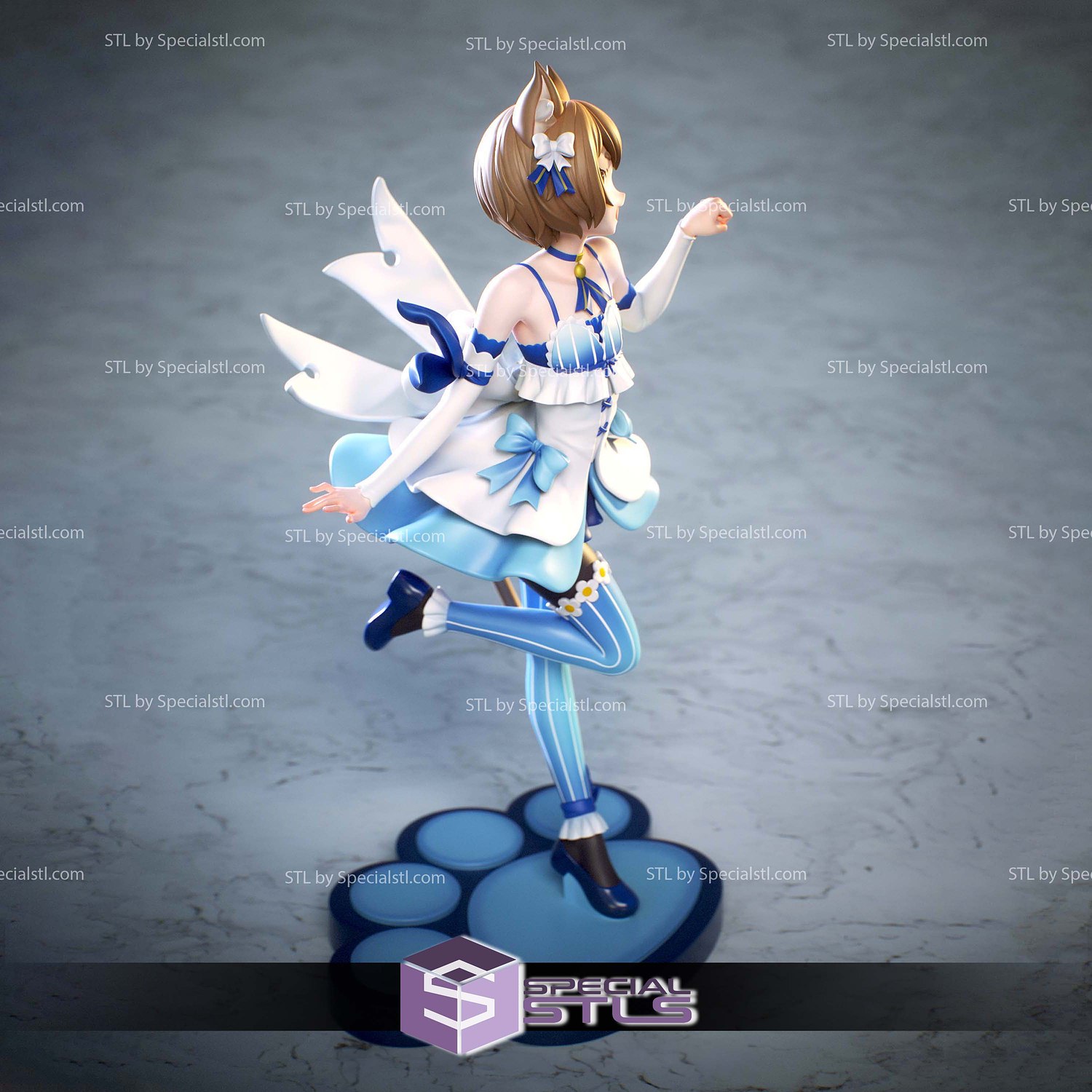Felix Argyle Re Zero V2 Sculptures 3D Printing STL Model — view 3