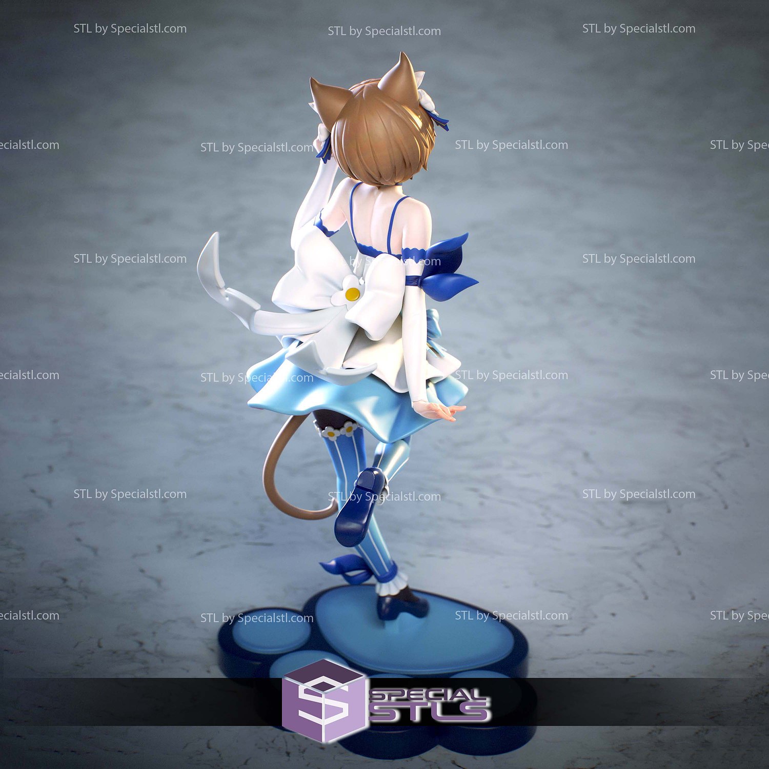 Felix Argyle Re Zero V2 Sculptures 3D Printing STL Model — view 4