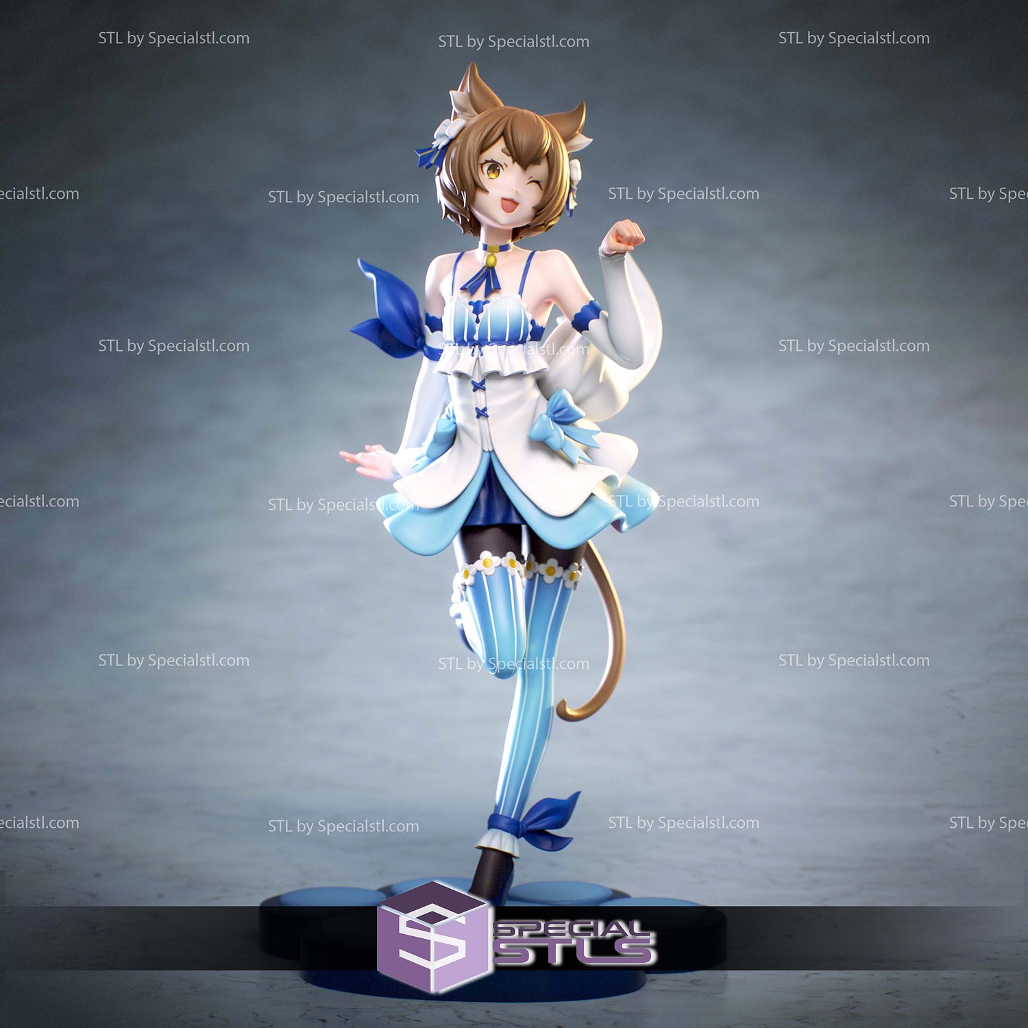 Felix Argyle Re Zero V2 Sculptures 3D Printing STL Model — view 5