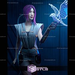 Songbird Cyberpunk 2077 STL Files 3D Model