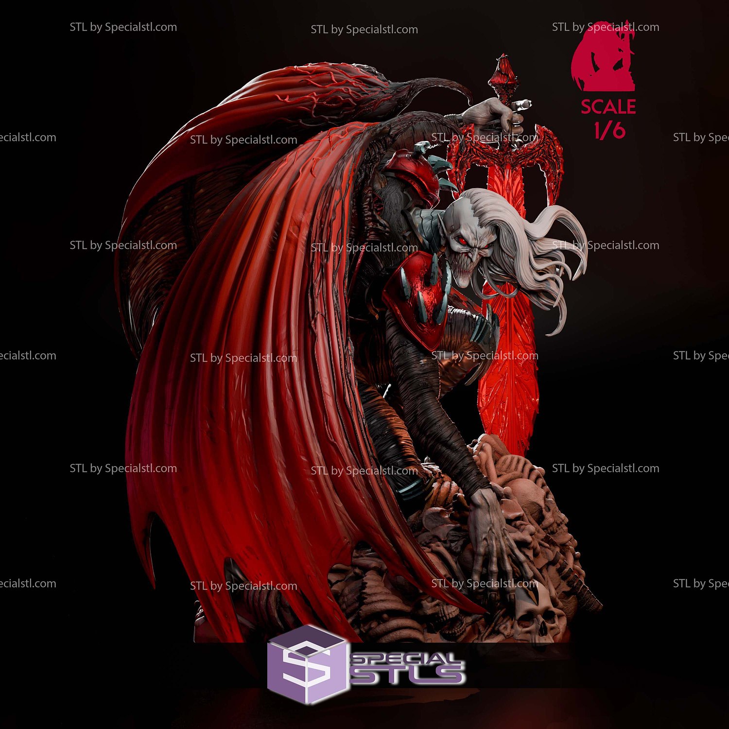 King Symbiotes Knull 3D Printer Files STL Model — view 2