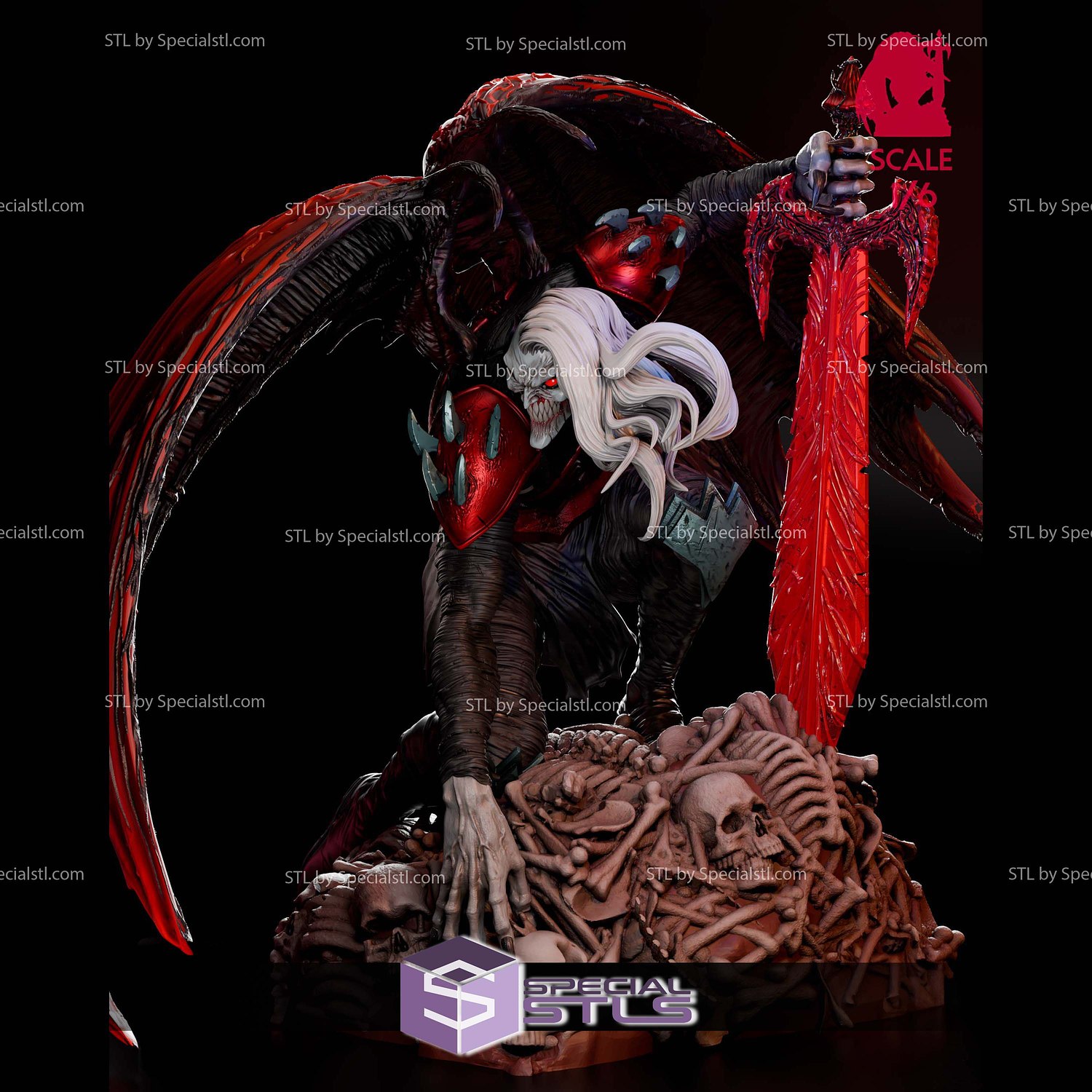 King Symbiotes Knull 3D Printer Files STL Model — view 3
