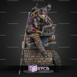 Donatello TMNT Tech 341mm STL Files 3D Model