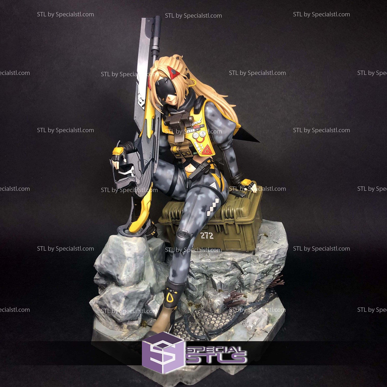 Trigger Zenless Zone Zero STL Files 3D Model — view 3