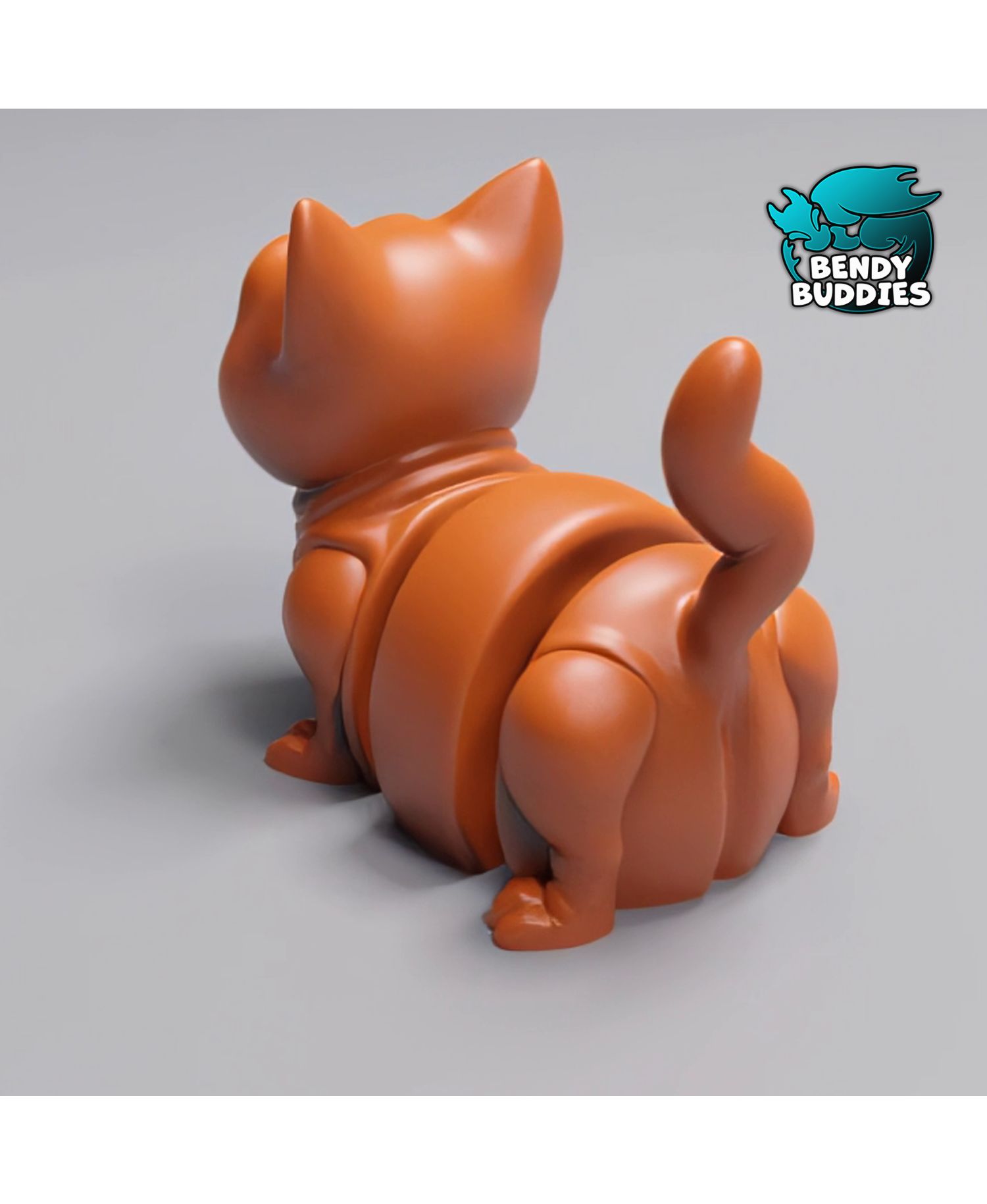 Catsio / Cat Articulated / Print-in-Place Creature / Cute Feline Beast / Kitten Monster / Fantasy Wo 3D STL Model