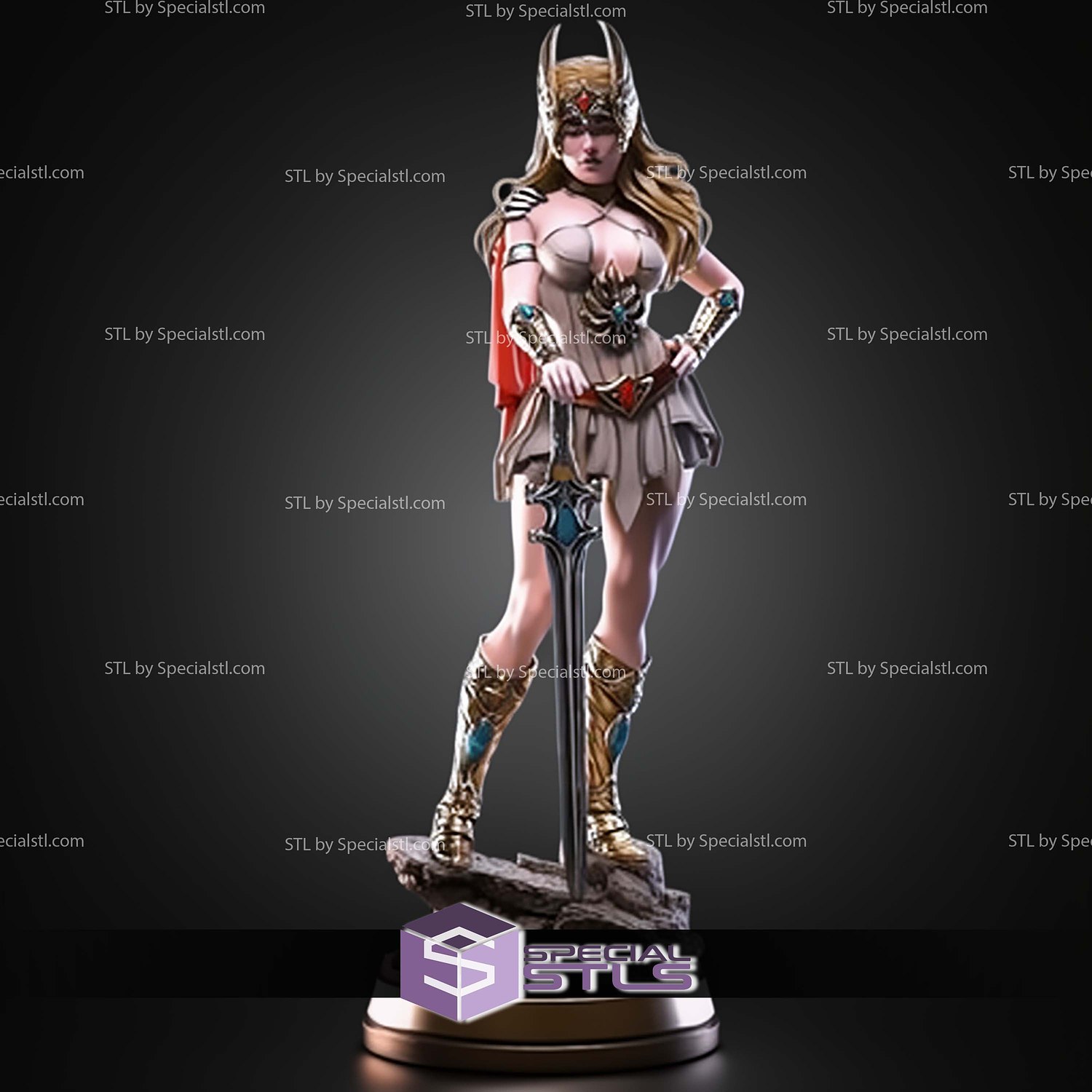 She Ra Princess Of Power 1 6 STL Files 3D Model — view 4