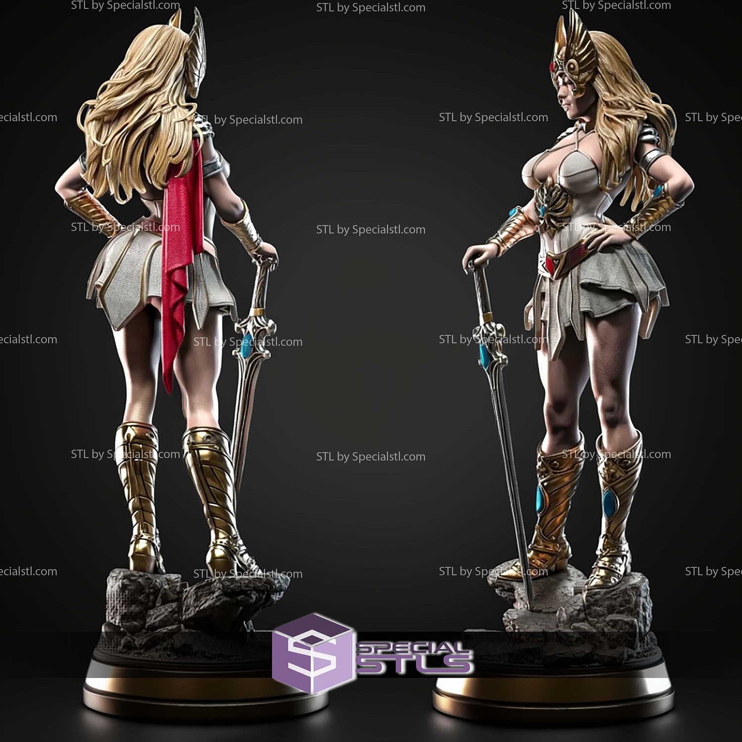 She Ra Princess Of Power 1 6 STL Files 3D Model — view 8