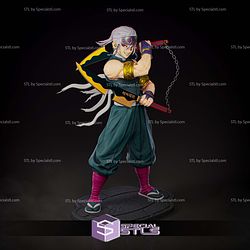 Tengen Uzui Sword Standalone 3D Printer Files STL Model