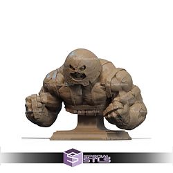 The Unstopable Juggernaut Bust STL Files 3D Model