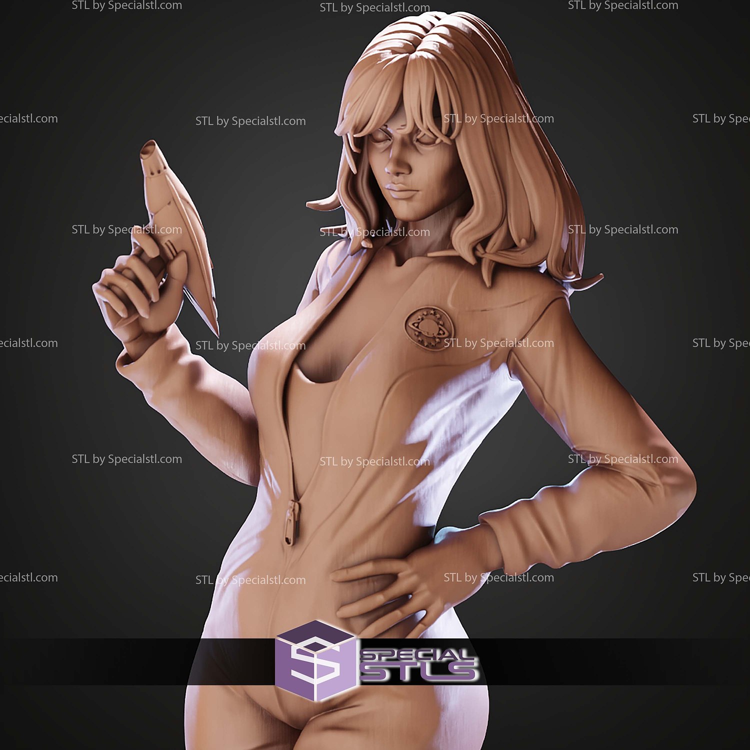 Gwen DeMarco Galaxy Quest STL Files 3D Model — view 8
