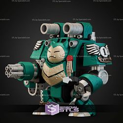Snorlax Dreadnought Mashup STL Files 3D Model