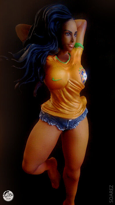 Street Fight - Laura Matsuda - Natasha Hopkins 3D STL Model — view 5