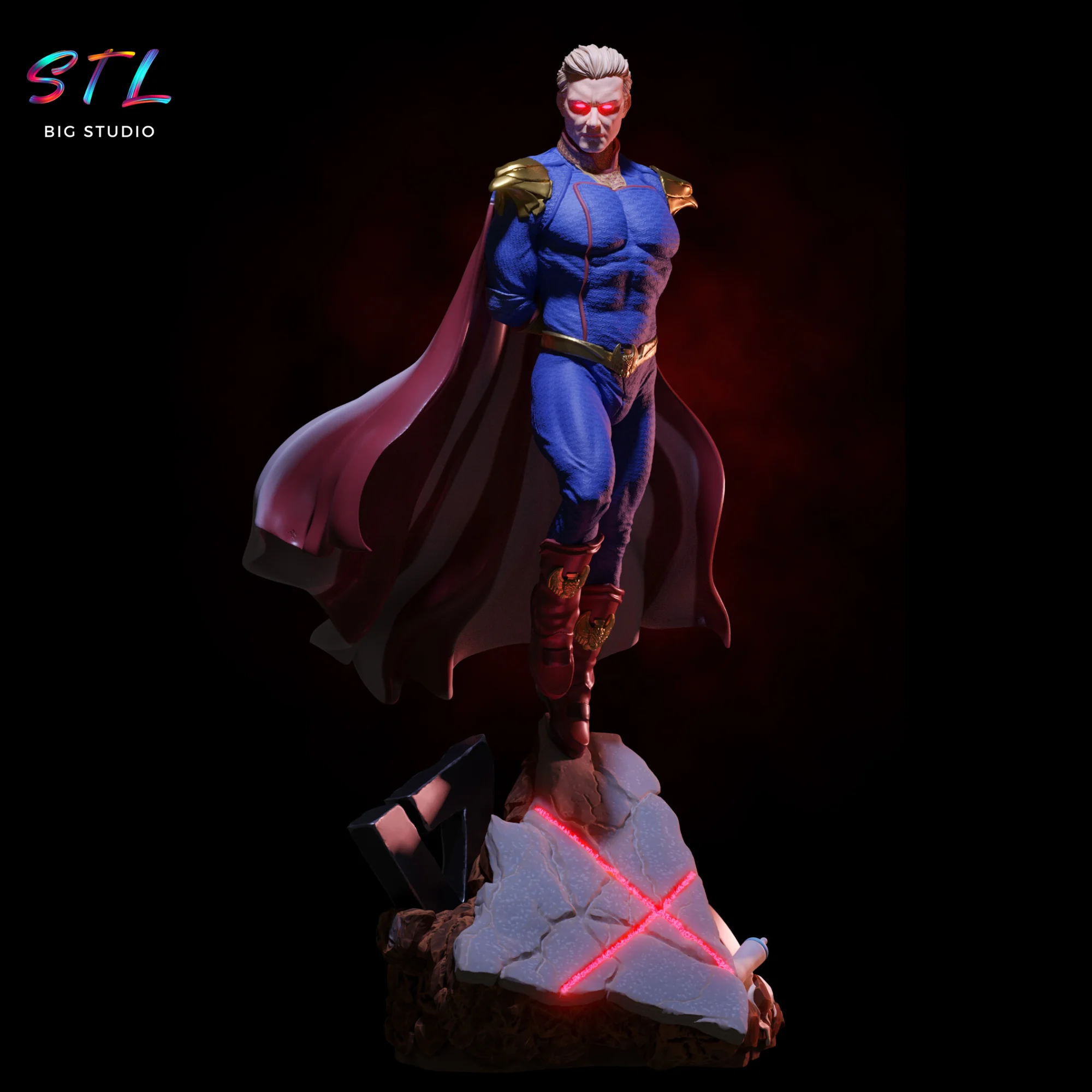 Sadness STL | Inside Out | 3D Printable Figure Model — view 5