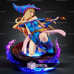 Dark Magician Girl 200mm STL Files 3D Model